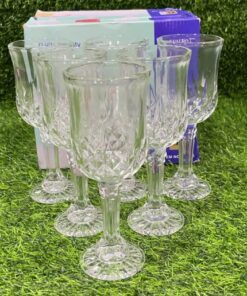 SET DE COPA VIDRIO G-185 1UND (6PCS)