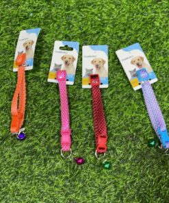 COLLAR PARA MASCOTA DE PUNTITOS CON CASCABEL #1.0 1UND