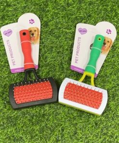 CEPILLO PARA MASCOTA DE AMBOS LADO RECTANGULAR 1UND