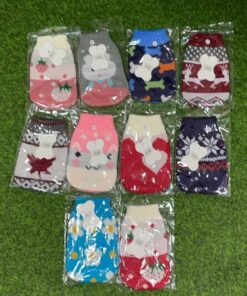 SWEATER LANA PARA MASCOTA CON DISEÑOS #6 1UND
