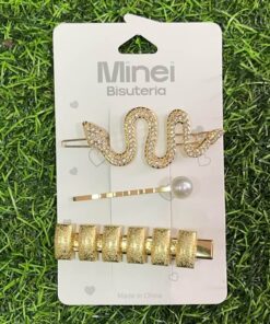 SET DE PRENSA PARA CABELLO 1UND (3PCS)