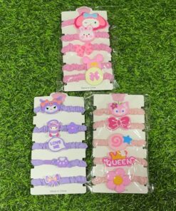 SET DE COLAS PARA CABELLO DE SANRIO 1UND (5PCS)
