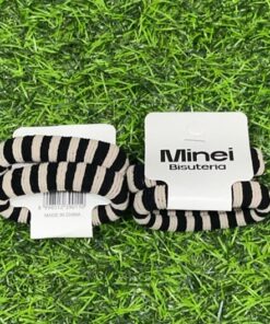 SET DE COLAS DE ESTAMPADO CEBRA 1UND (2PCS)