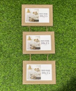 PORTA RETRATO MULTIFOTOS COLOR MARRON 4X6″ 1UND