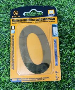 PLACA DORADA #0 1UND