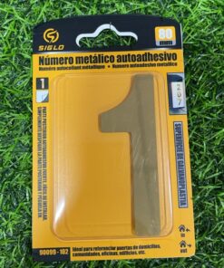 PLACA DORADA #1 1UND
