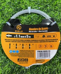 ALAMBRE DE ACERO 1.1MMX5M 1UND
