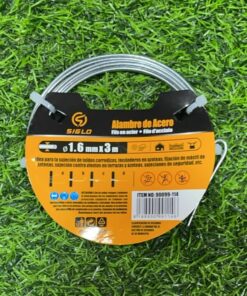 ALAMBRE DE ACERO 1.6MMX3M 1UND