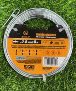 ALAMBRE DE ACERO 2.0MMX8M 1UND