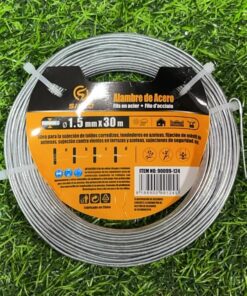 ALAMBRE DE ACERO 1.5MMX30M 1UND