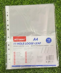 PROTECTORES DE HOJAS A4 1UND (10PCS)