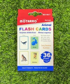 TARJETA DE APRENDIZAJE DE ANIMALES 1UND