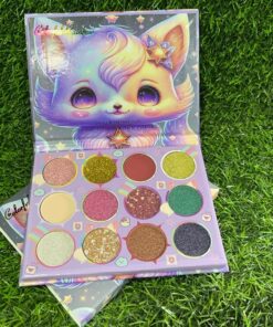 SET DE PALETA DE SOMBRA PARA OJOS 12 COLORES 1UND