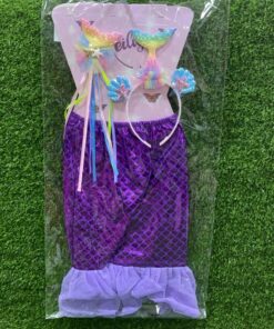 SET DE DISFRAZ DE SIRENA 1UND (3PCS)