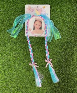 DIADEMA DE CORONA CON TRENZA PARA NIÑ@ 1UND