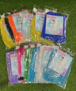 ENAGUA TUTU PARA FIESTA COLOR LISO 30CM 1UND