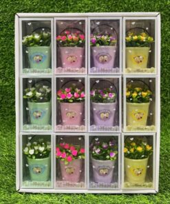 ADORNO MINI PLANTA ARTIFICAL CON TARRO 001L 1UND