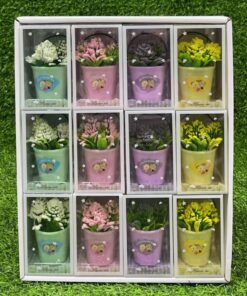 ADORNO MINI PLANTA ARTIFICAL CON TARRO 001H 1UND