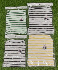 ROPA PARA MASCOTA DE OSO Y RALLADA 1UND