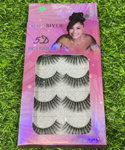 SET DE PESTAÑAS POSTIZAS 5D 1UND (5PARES)