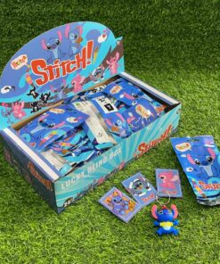 LLAVERO CON TARJETA DE STITCH 1UND