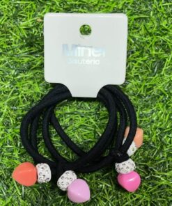 SET DE COLAS PARA CABELLO CON DISEÑO 1UND (2PCS)