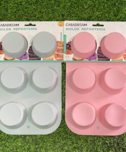 MOLDE REPOSTERÍA SILICONA DE REDONDO 1UND