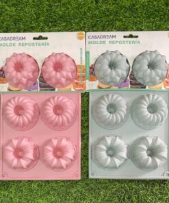 MOLDE REPOSTERÍA SILICONA DE DISEÑO 1UND