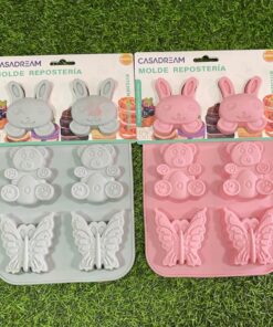MOLDE REPOSTERÍA SILICONA DE ANIMAL 1UND