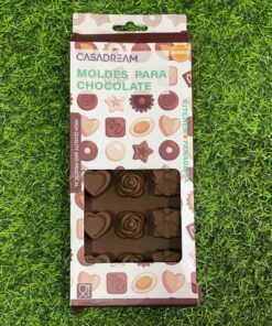 MOLDE SILICONA PARA CHOCOLATE DE DISEÑO 1UND