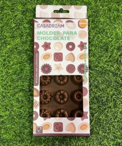 MOLDE SILICONA PARA CHOCOLATE DE DISEÑO 1UND