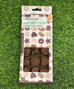 MOLDE SILICONA PARA CHOCOLATE DE DISEÑO 1UND