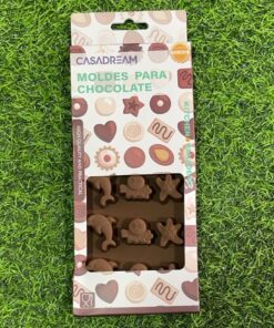 MOLDE SILICONA PARA CHOCOLATE DE ANIMAL DE OCEANO 1UND