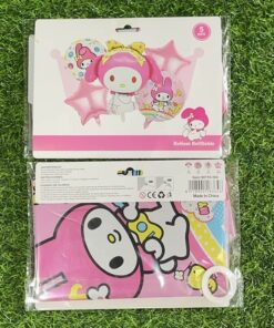 SET DE GLOBOS METÁLICOS DE MY MELODY 1UND (5PCS)
