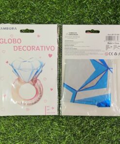 GLOBO METÁLICO DE DIAMANTE 1UND