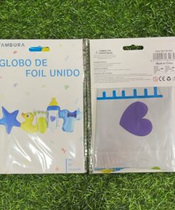 GLOBO METÁLICO DE BIBERON PARA BOY 1UND
