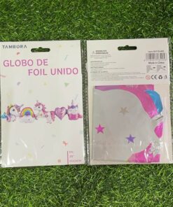 GLOBO METÁLICO DE UNICORNIO 1UND