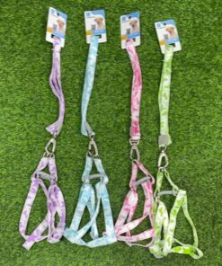 CUERDA Y PECHERA PARA MASCOTA DE CAMUFLA #2 120CM 1UND (2PCS)