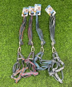 CUERDA Y PECHERA PARA MASCOTA DE OLA #1.5 65CM 1UND (2PCS)