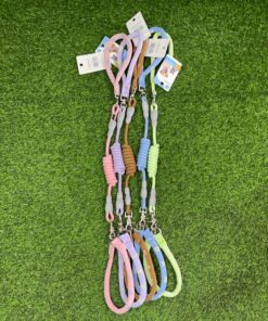 COLLAR Y CUERDA PARA MASCOTA DE LETRAS #2*40CM 1UND (2PCS)