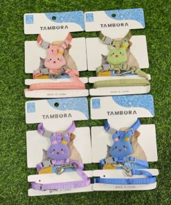 COLLAR Y CUERD PARA MASCOTA DE CONEJO “S” 1.0*120CM 1UND (2PCS)