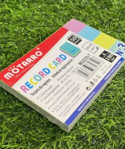 FICHA DE ESTUDIO DE COLOR 100X150MM 1UND (50PCS)