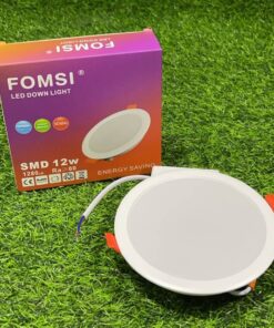 LÁMPARA LED FOMSI REDONDO 12W 4" 1UND