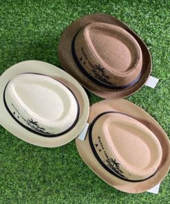 SOMBRERO PARA CABALLERO DE PLAYA CON LETRA "COSTA RICA" 1UND