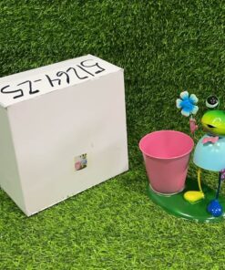 MACETA DE DECORACIÓN PARA JARDÍN DE RANA 19*23*16 1UND