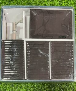 JUEGO DE ACCESORIOS DE BAÑO 1UND (4PCS)