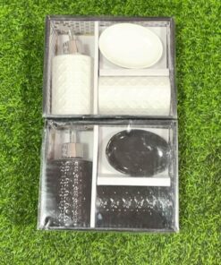 JUEGO DE ACCESORIOS DE BAÑO 1UND (3PCS)