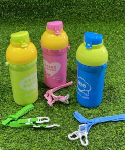 BOTELLA DE AGUA COLOR LISO CON DISEÑO 1UND
