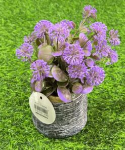 FLOR ARTIFICIA EN MACETA CC-03 1UND