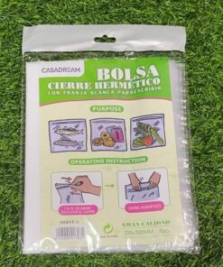 BOLSA CIERRE HERMÉTICO 200*300MM 1UND (8PCS)